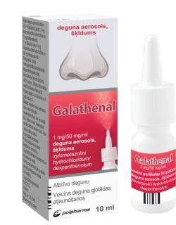GALATHENAL 1 mg/50mg/ml deguna aerosols, 10 ml