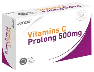 JONAX Vitamin C Prolong tabletes, 30 gab.