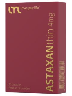 LYL ASTAXANthin kapsulas, 30 gab.