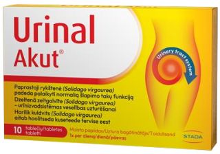 URINAL Akut таблетки, 10 шт.