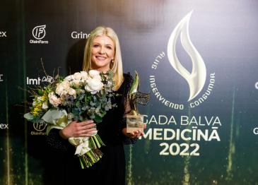 “Gada farmaceits 2022” – “Mēness aptiekas” farmaceite un aptiekas vadītāja Ieva Virza  