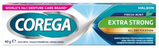 COREGA Extra Strong Fresh Mint fiksācijas krēms zobu protēzēm, 40 g