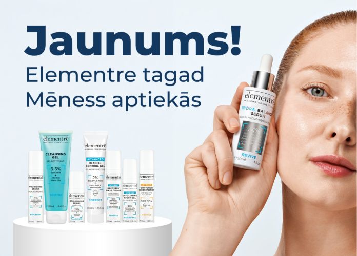 Elementre produkti tagad ir pieejami Mēness aptiekās 
