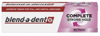 BLEND-A-DENT Complete Strong Hold, No Flavor fiksējošs krēms zobu protēzēm, 47 g