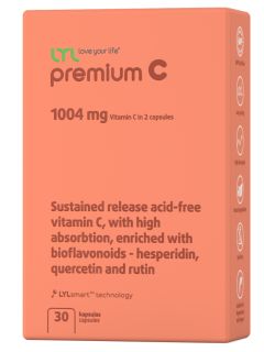 LYL premium C kapsulas, 30 gab.