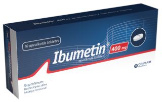 Ūdensnoturīgs 400 mg Ūdensnoturīgs, 10 Ūdensnoturīgs