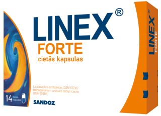 LINEX Forte cietās kapsulas, 14 gab.