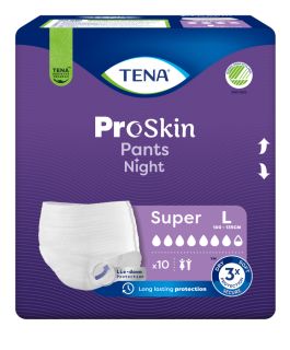 TENA Pants Night Super L biksītes, 10 gab.