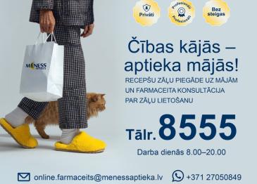 Zāļu piegāde uz mājām – ērti, droši un visā Latvijā