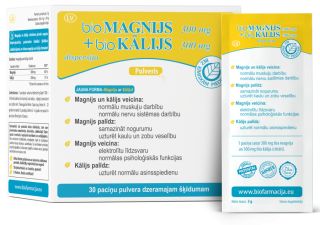 Biomagnijs 300 mg + Biokālijs 300 mg