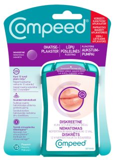 COMPEED plāksteri aukstumpumpām, 15 plāksteri, izmēri: 1.5cmx1.5cm