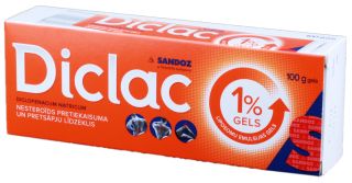 DICLAC 1 % gels, 100 g