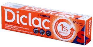 DICLAC 1% gels, 50 g