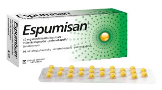 ESPUMISAN 40 mg mīkstās kapsulas, 50 gab.