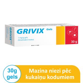 Grivix gels 1mg/g , 30g