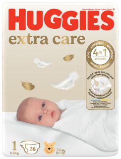 HUGGIES Elite Soft 1, 3-5 кг подгузники, 26 шт.