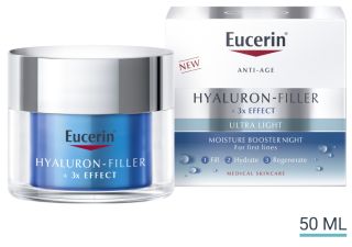 Hyaluron-Filler intensīvi mitrinošs nakts gēlkrēms ar trīskāršu efektu