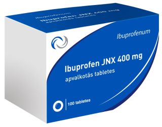 JONAX Ibuprofen 400 mg tabletes, 100 gab.