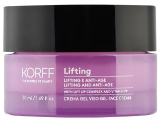 KORFF Lifting 40-76 gelveida pretnovecošanās ar liftinga efektu sejas krēms, 50 ml