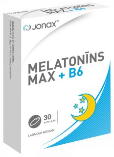 Melatonīns Max + B6