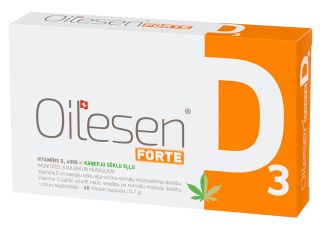 OILESEN Forte D3 4000SV мягкие капсулы, 60 шт.