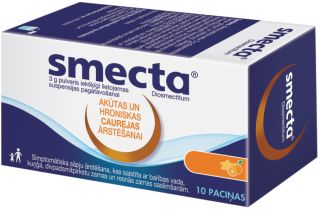 SMECTA 3 g paciņas, 10 gab.
