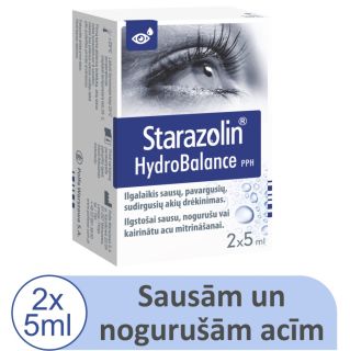 STARAZOLIN HydroBalance5 мл капли для глаз, 2 шт.