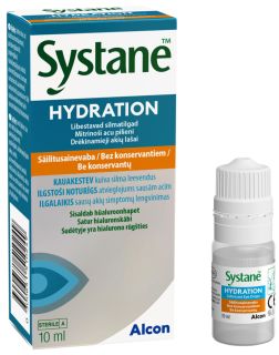 SYSTANE Hydration без консерванта, Увлажняющие капли для глаз, 10 мл