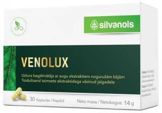 Venolux kapsulas, N30