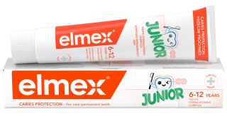 ELMEX Junior (6-12) zobu pasta, 75 ml