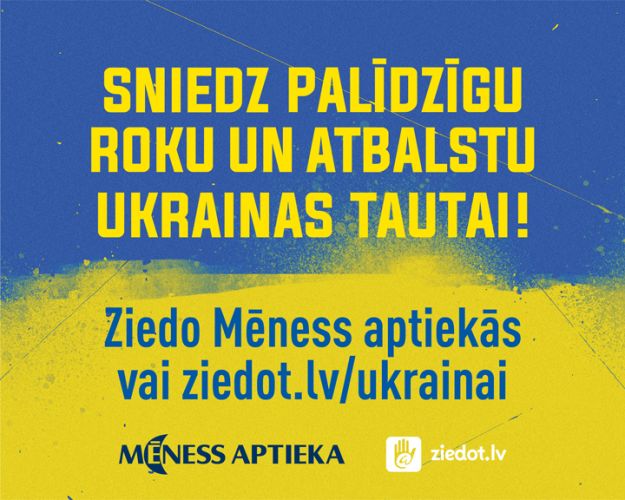 SNIEDZ PALĪDZĪGU ROKU UN ATBALSTU UKRAINAS TAUTAI! 