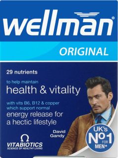 WELLMAN Original tabletes, 30 gab.