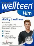 WELLTEEN Him Vitality&Wellness tabletes, 30 gab.