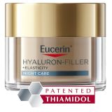 EUCERIN Hyaluron-Filler + Elasticity Nakts Nobriedušai Ādai sejas krēms, 50 ml