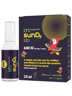 LYL sunD3 KID 600 SV спрей, 25 мл