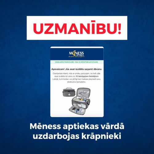 UZMANĪBU! Mēness aptiekas vārdā uzdarbojas krāpnieki